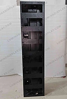 90 degree MS GI corner LED cabinet 640 x 1280 mm P4, powder-coated – Lumina Display Systems