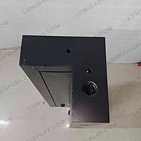 90 degree MS GI corner LED cabinet 640 x 1120 mm P4, powder-coated – Lumina Display Systems