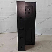 90 degree MS GI corner LED cabinet 640 x 800 mm P4, powder-coated – Lumina Display Systems