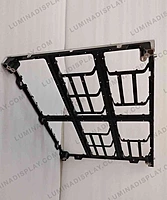 Aluminium diecast indoor LED cabinet 640 x 480 mm, jaali vented type, front service – Lumina