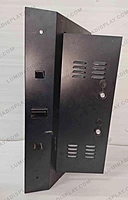 Curved corner MS GI LED cabinet 640 x 800 mm, powder-coated, back service – Lumina Display Systems