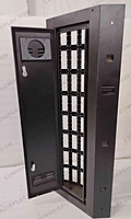 Curved corner MS GI LED cabinet 640 x 1280 mm, powder-coated, back service – Lumina Display Systems