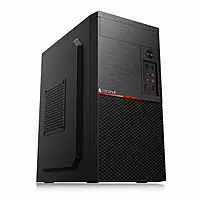 AURA Micro ATX Office Cabinet – SM45 Power Supply Included | Compact Design | Efficient Airflow | Desktop PC Case