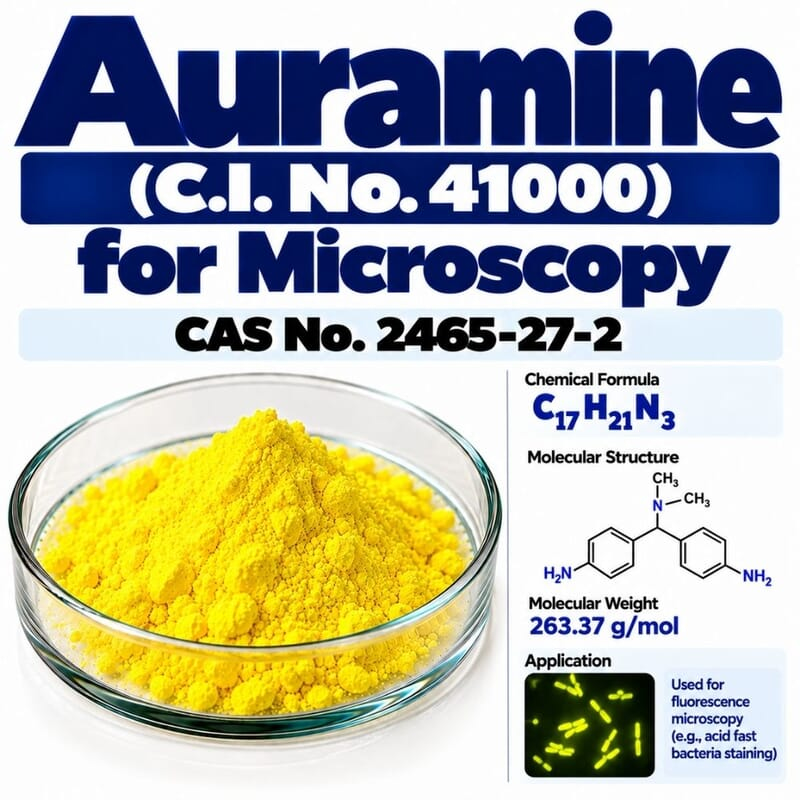 Auramine (C.I. No. 41000) for Microscopy / CAS 2465-27-2
