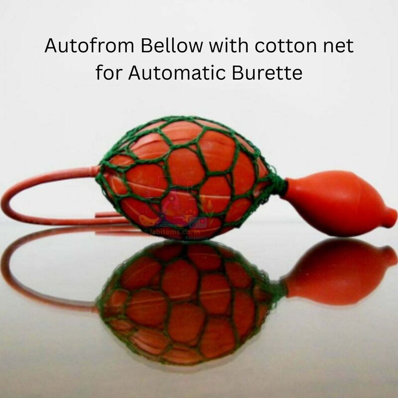 Autofrom Bellow with cotton net  for Automatic Burette
