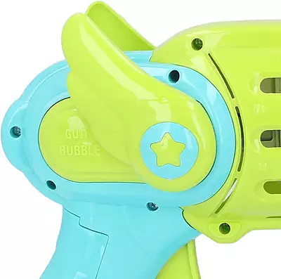 Automatic Porous Multi Hole Bubble Gun with Bubble Solution