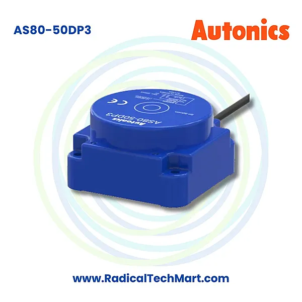 Autonics AS80-50DP3 50mm PNP Long Distance Proximity Sensor