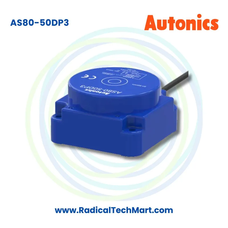 Autonics AS80-50DP3 50mm PNP Long Distance Proximity Sensor