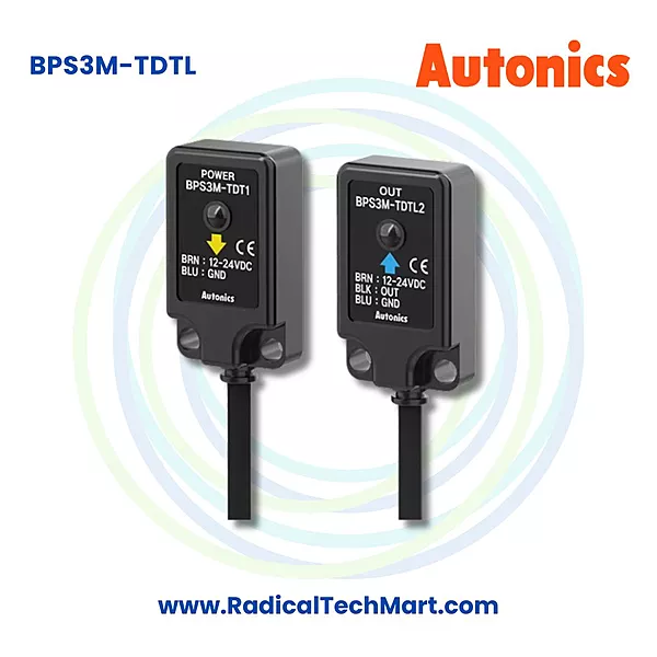 Autonics BPS3M-TDTL Through Beam Photoelectric Sensor Set