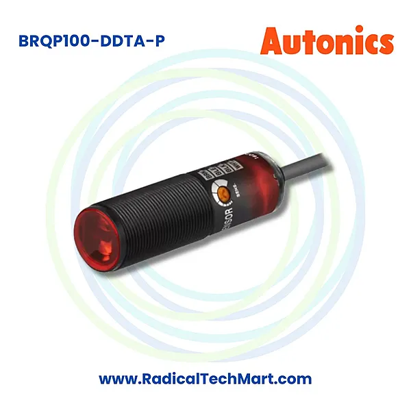 Autonics BRQP100-DDTA-P 100mm PNP Diffuse Reflective Photoelectric Sensor