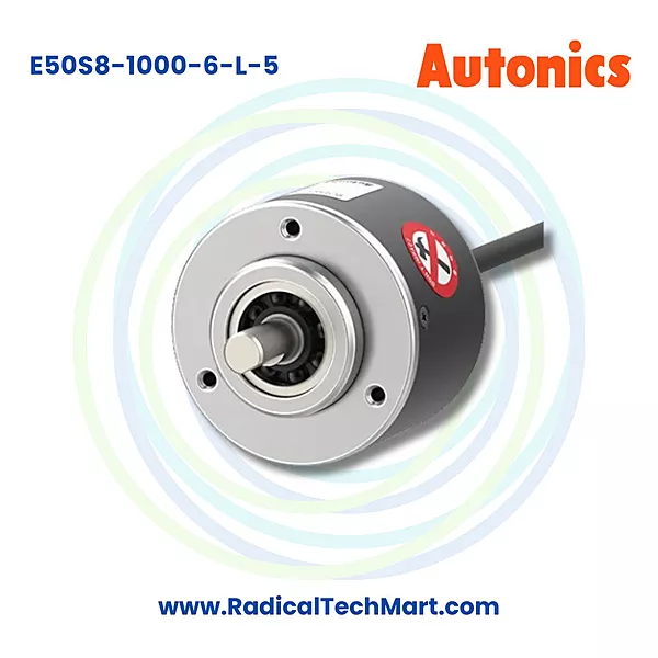 Autonics E50S8-1000-6-L-5 1000 PPR Line Driver Incremental Rotary Encoder