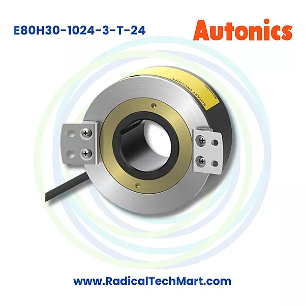 Autonics E80H30-1024-3-T-24 1024 PPR Hollow Shaft Incremental Encoder
