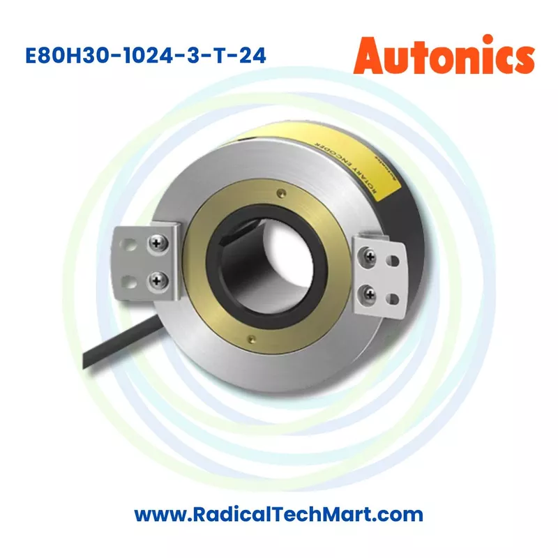 Autonics E80H30-1024-3-T-24 1024 PPR Hollow Shaft Incremental Encoder