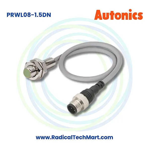 Autonics PRWL08-1.5DN M8 1.5mm NPN Inductive Proximity Sensor