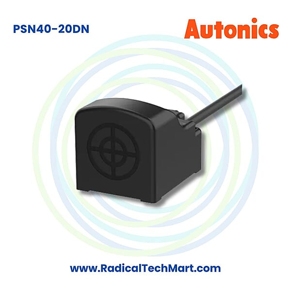 Autonics PSN40-20DN 20mm NPN Rectangular Inductive Proximity Sensor