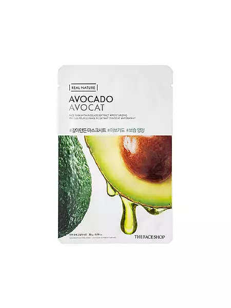 The Face Shop Real Nature Avocado Masksheet