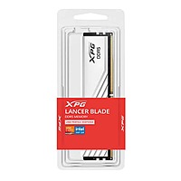 ADATA XPG Lancer Blade White 16GB 6000MHz DDR5 RAM – CL30 | UDIMM | Intel XMP & AMD EXPO