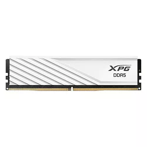 ADATA XPG Lancer Blade White 16GB 6000MHz DDR5 RAM – CL30 | UDIMM | Intel XMP & AMD EXPO
