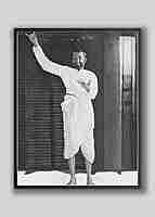 Sri Ramakrishna in Samadhi Single (Edited) Photo (Kalpataru pose)