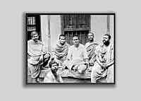 Swami Vivekananda - Bose Para Group Photo, Calcutta 1897 Swami Vivekananda - Bose Para Group Photo, Calcutta 1897