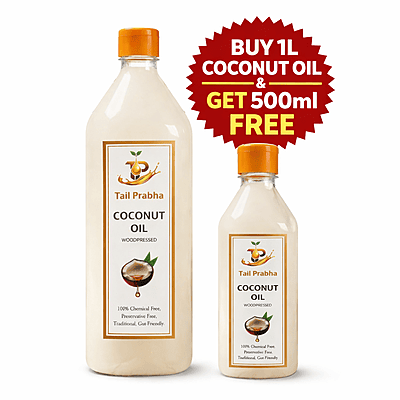 Coconut Oil Buy 1L Coconut Oil & Get 500ml FREE