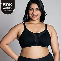 Nykd By Nykaa Everyday Cotton M-Frame Bounce Control Non-Padded Non-Wired Bra NYB101