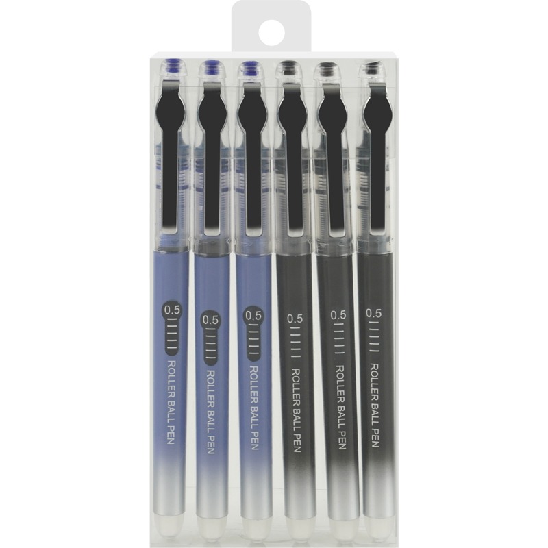 Guangbo Rollerball Pen B17009 Multicolor Pack of 6