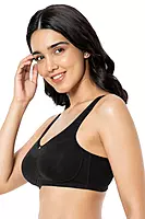 Amante Cotton Smooth Back Solid Non Padded Non-Wired Support Bra 93301