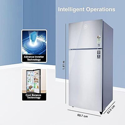 Godrej 223 L 2 Star Nano Shield Technology, Inverter Frost Free Double Door Refrigerator Godrej 223 L 2 Star Nano Shield Technology, Inverter Frost Free Double Door Refrigerator