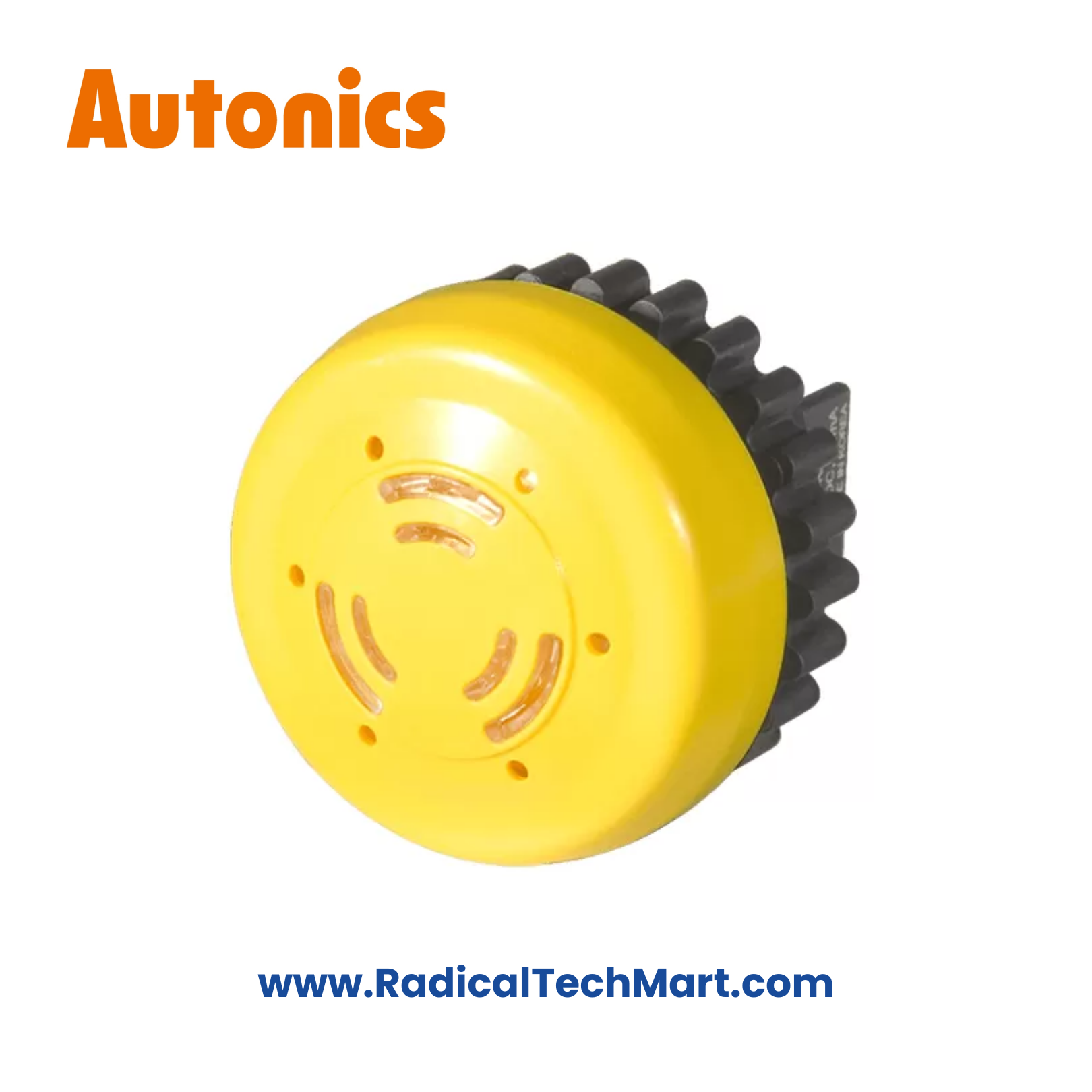 Autonics B2PB-B1D Industrial Buzzer with Green LED – IP65 Front Panel
