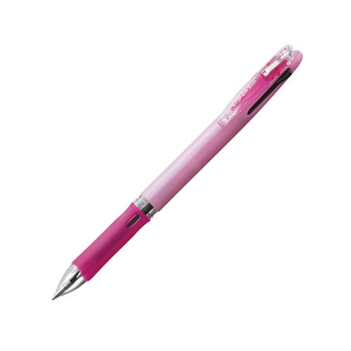 Zebra Clip-on Slim 3C Ballpoint Pen Pink