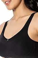 Amante Cotton Smooth Back Solid Non Padded Non-Wired Support Bra 93301