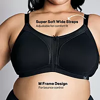 Nykd By Nykaa Everyday Cotton M-Frame Bounce Control Non-Padded Non-Wired Bra NYB101