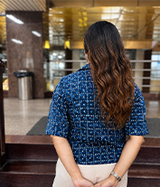 Indigo Dotted Shirt