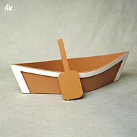 Boat With Oar