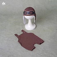 Aviator outfit - Newborn