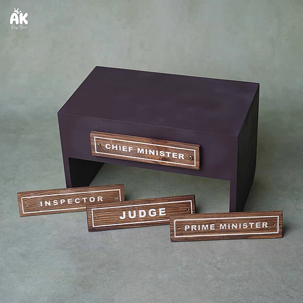 Office Table - Brown