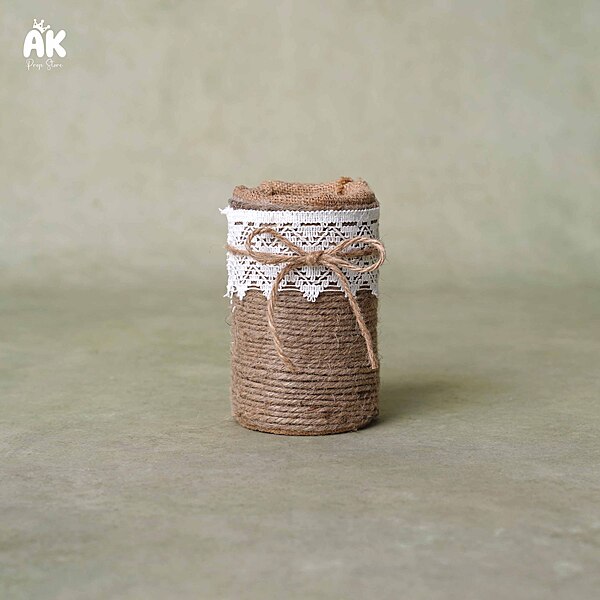 Jute vase