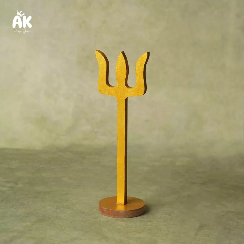Wooden Trishul
