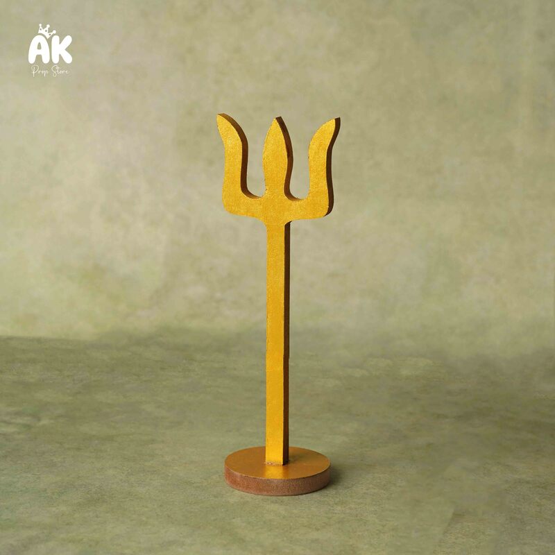 Wooden Trishul