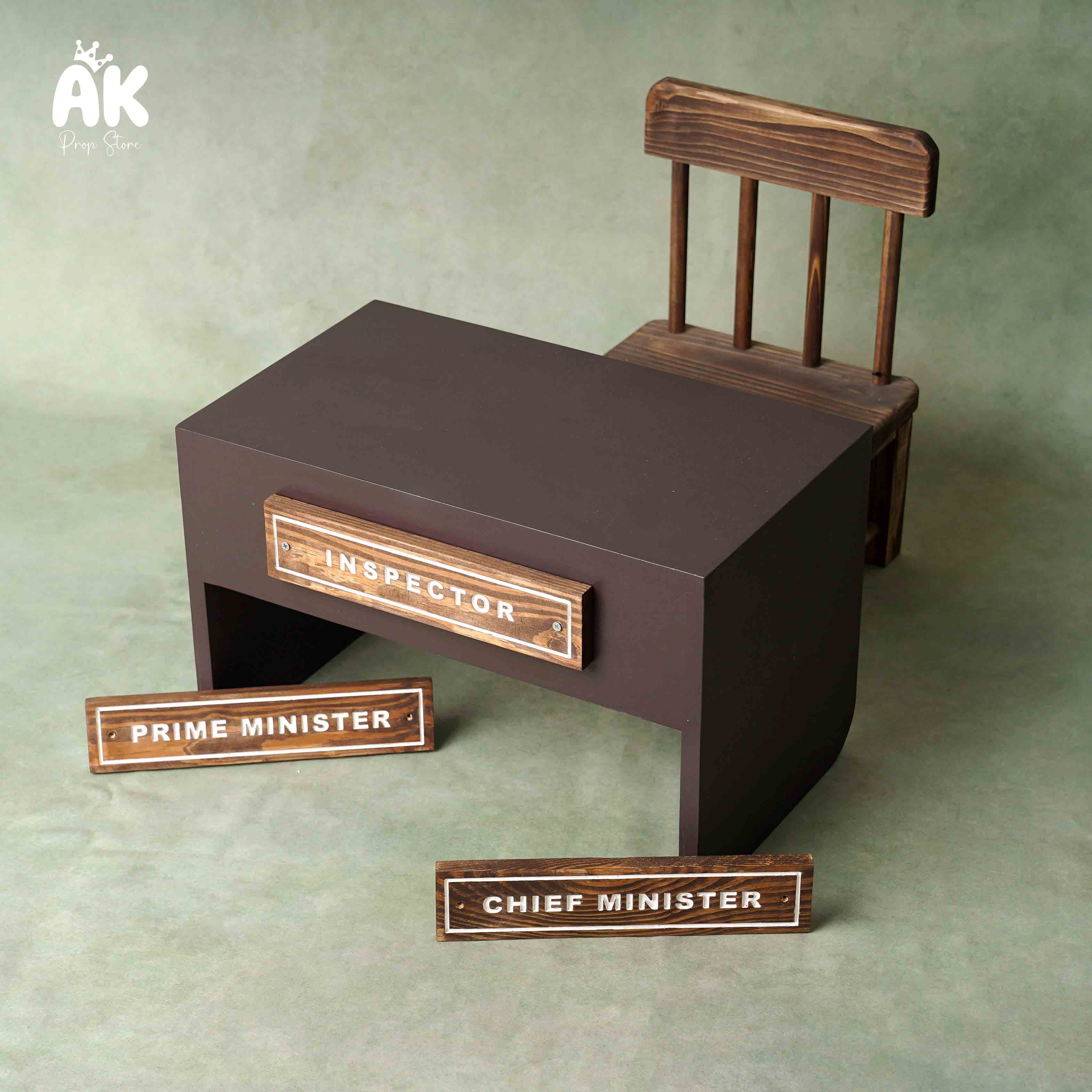 Office Table - Brown