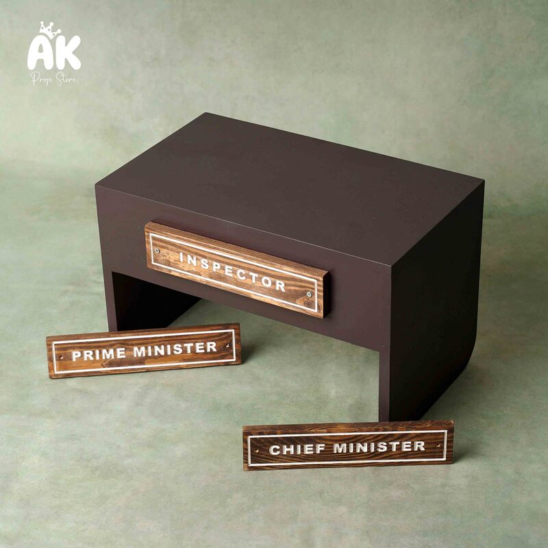 Office Table - Brown