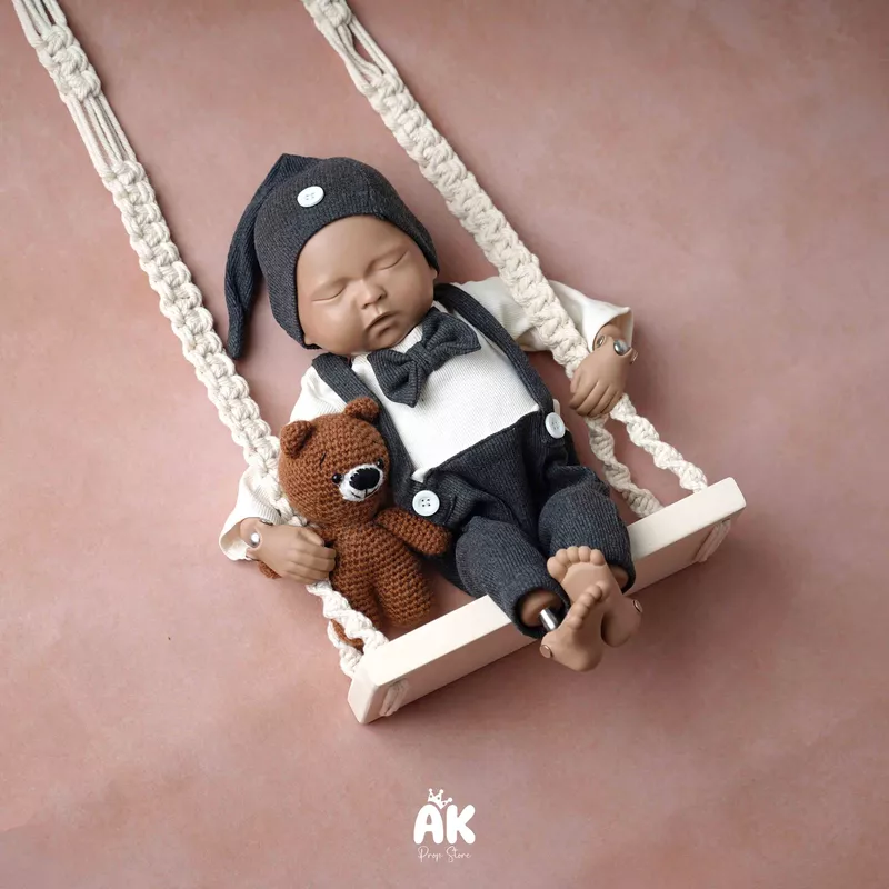 Macrame Swing Theme - New Born