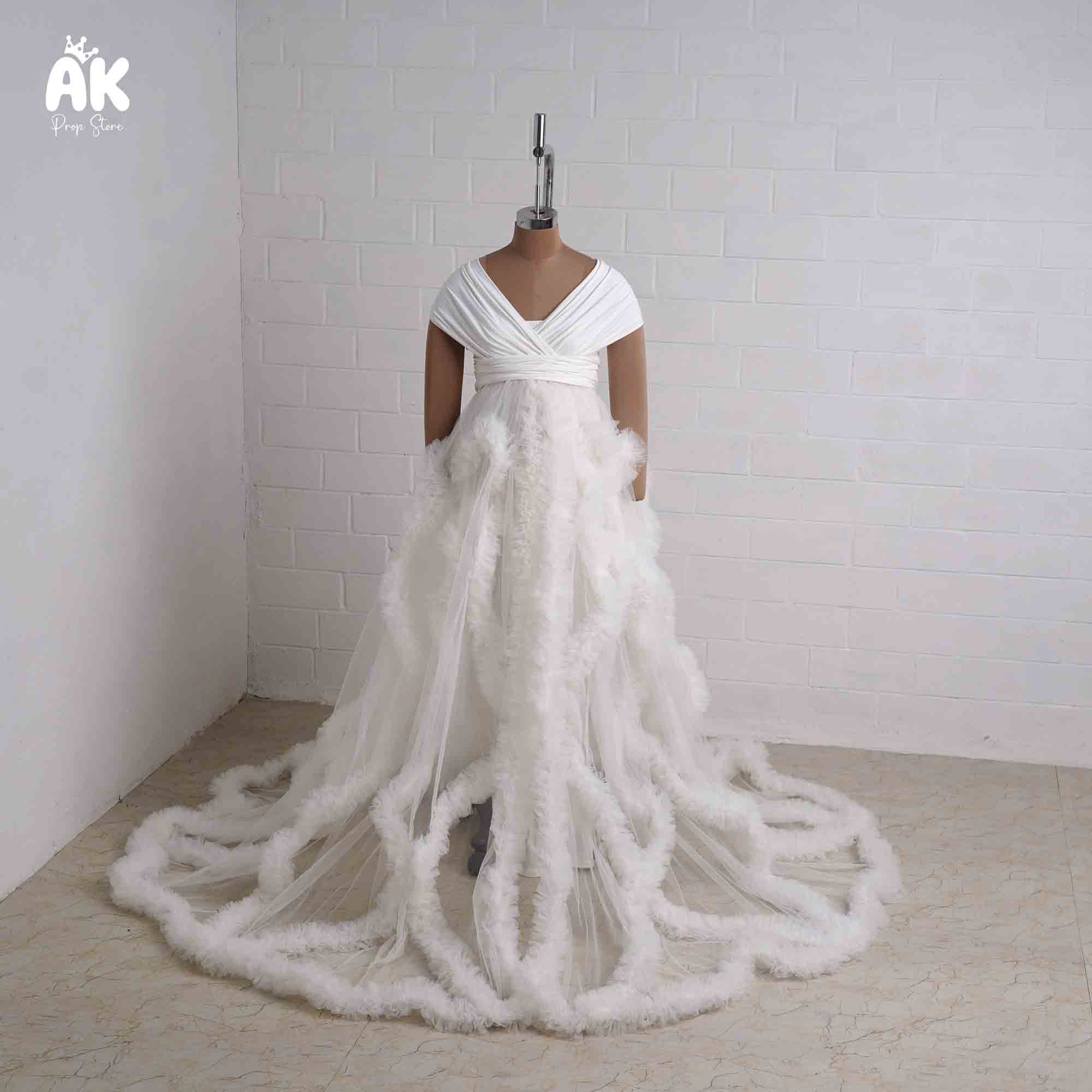 Olivia Gown - White - M-L