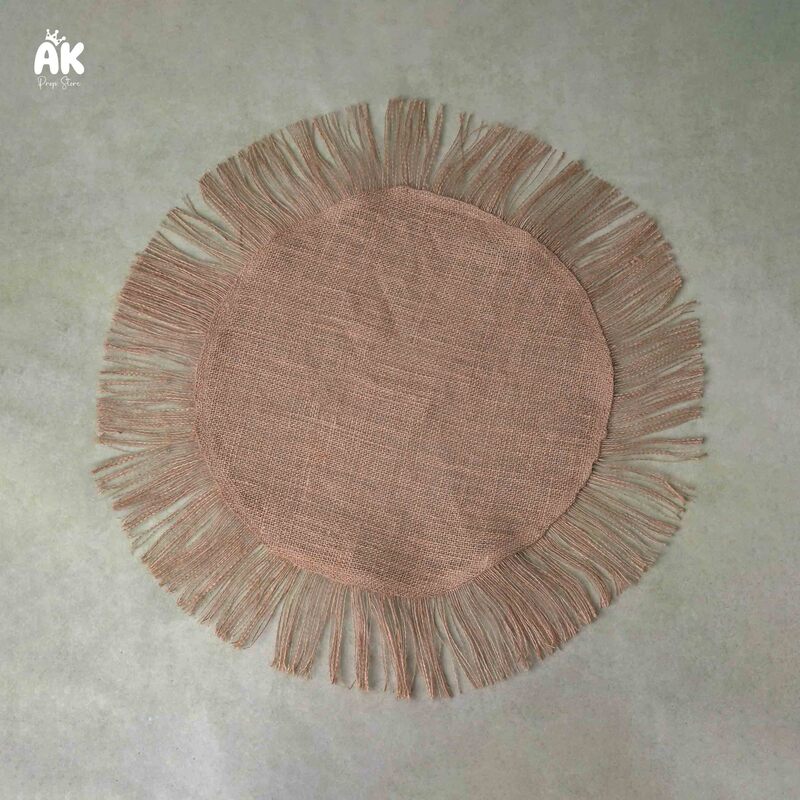 Jute Fringe Layer - Round