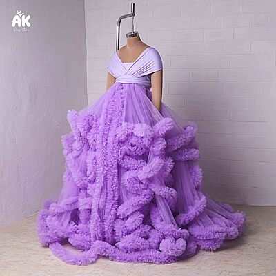 Elsa Gown - Lavender Blush