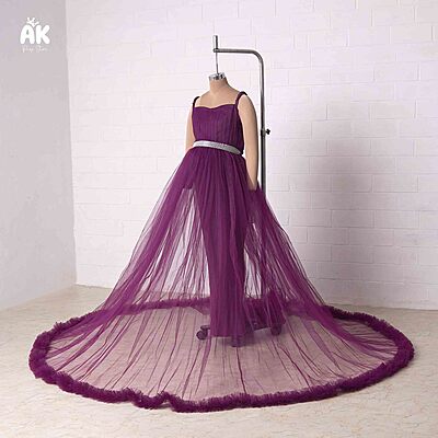 Zelena Gown - Purple -M-L