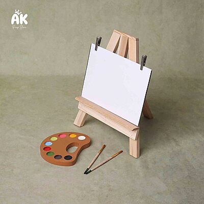 Mini Easel & Palette Set