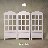 Three Way Foldable Door - Dual Color