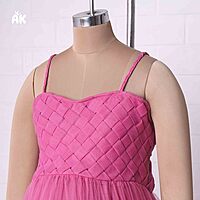 Daisy Gown - Medium Violet Red - M-L